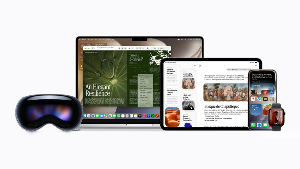 Siri AI, 애플의 문제는 기능보다 지원 범위입니다 공식 제공 이미지