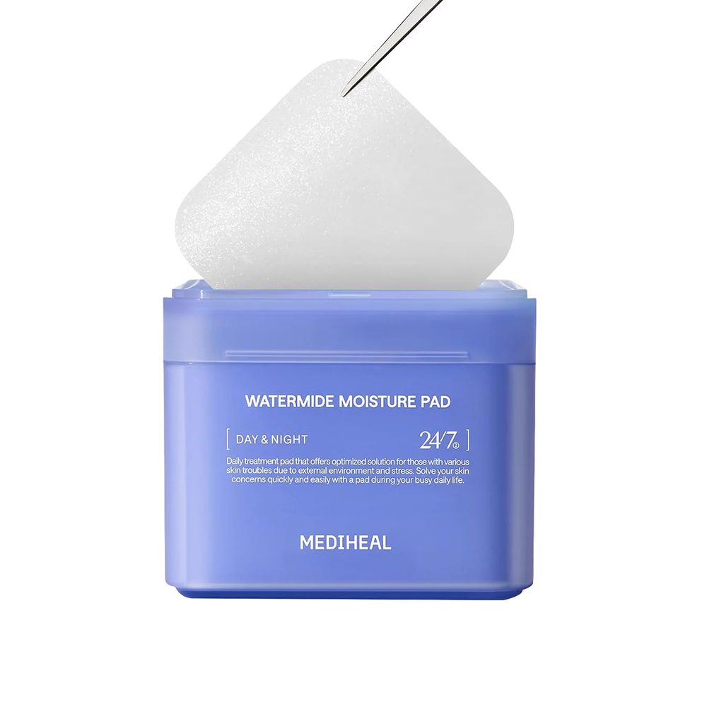 MEDIHEAL Watermide Moisture Pad (100 pads) (official product photo)